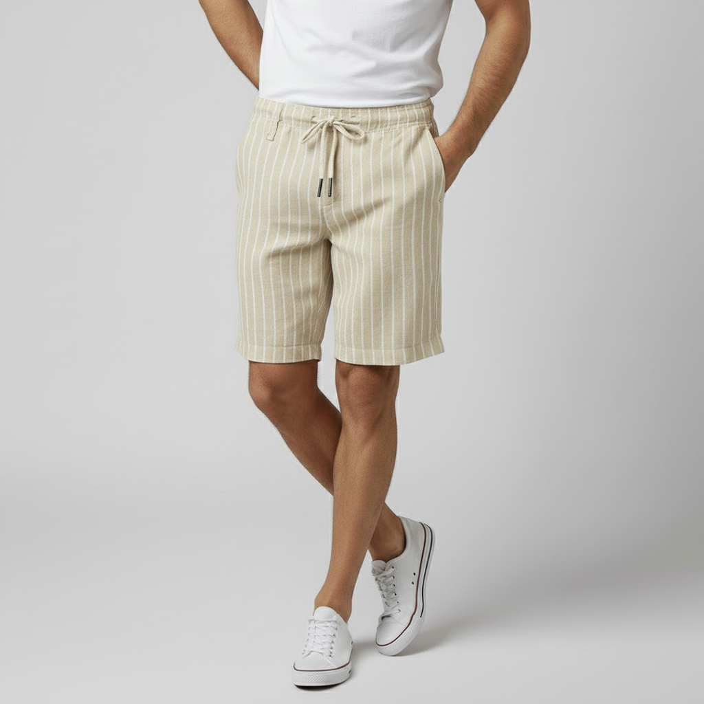 Bermuda Masculina Linho Firenze