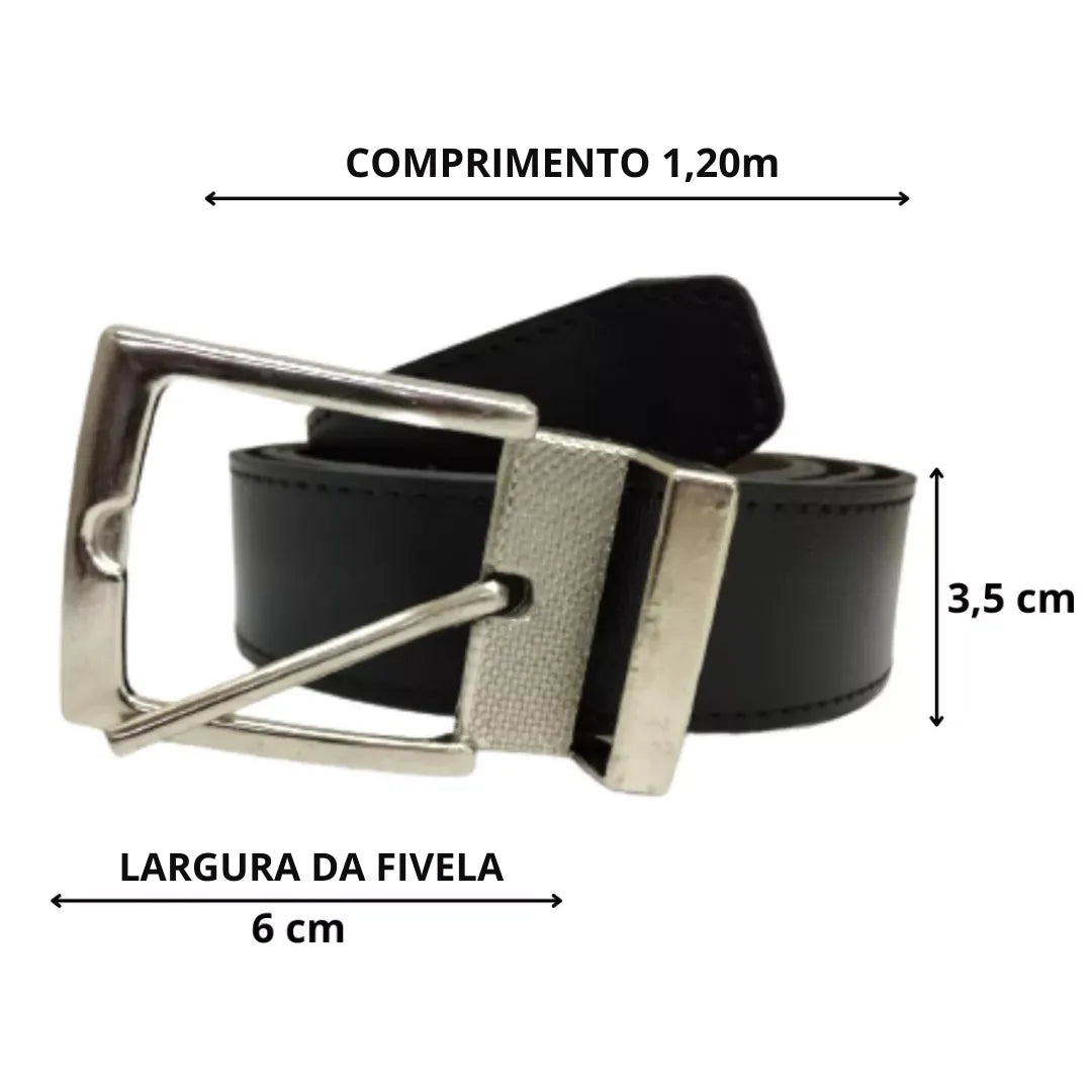 Cinto Masculino Dupla Face Allegante II