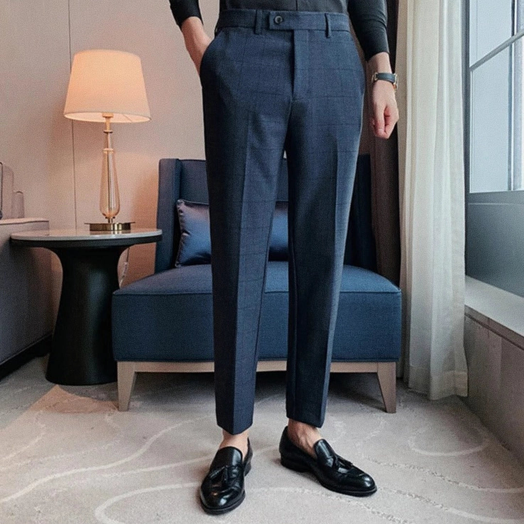 Calça Alfaiataria Masculina Gurkha Xadrez