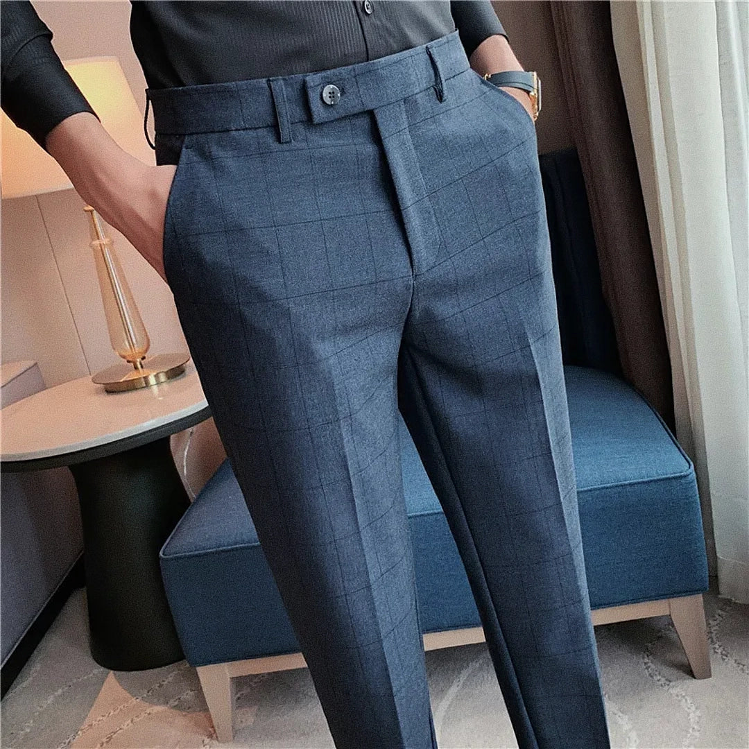 Calça Alfaiataria Masculina Gurkha Xadrez