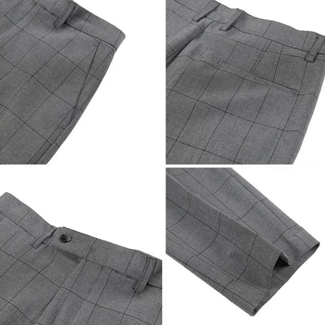 Calça Alfaiataria Masculina Gurkha Xadrez