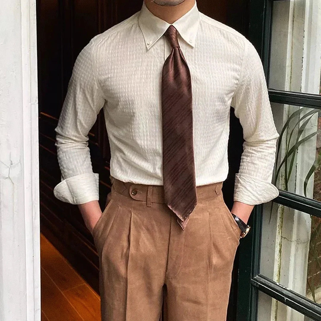 Camisa Social Masculina Nibosi