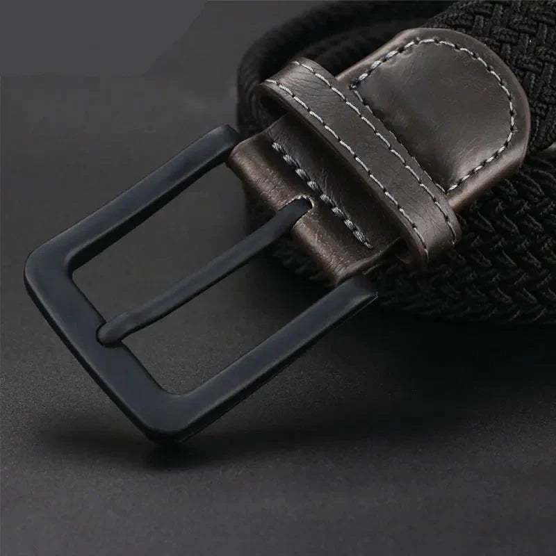 Cinto Masculino Elástico de Lona Sem Furos | Basicalle Men
