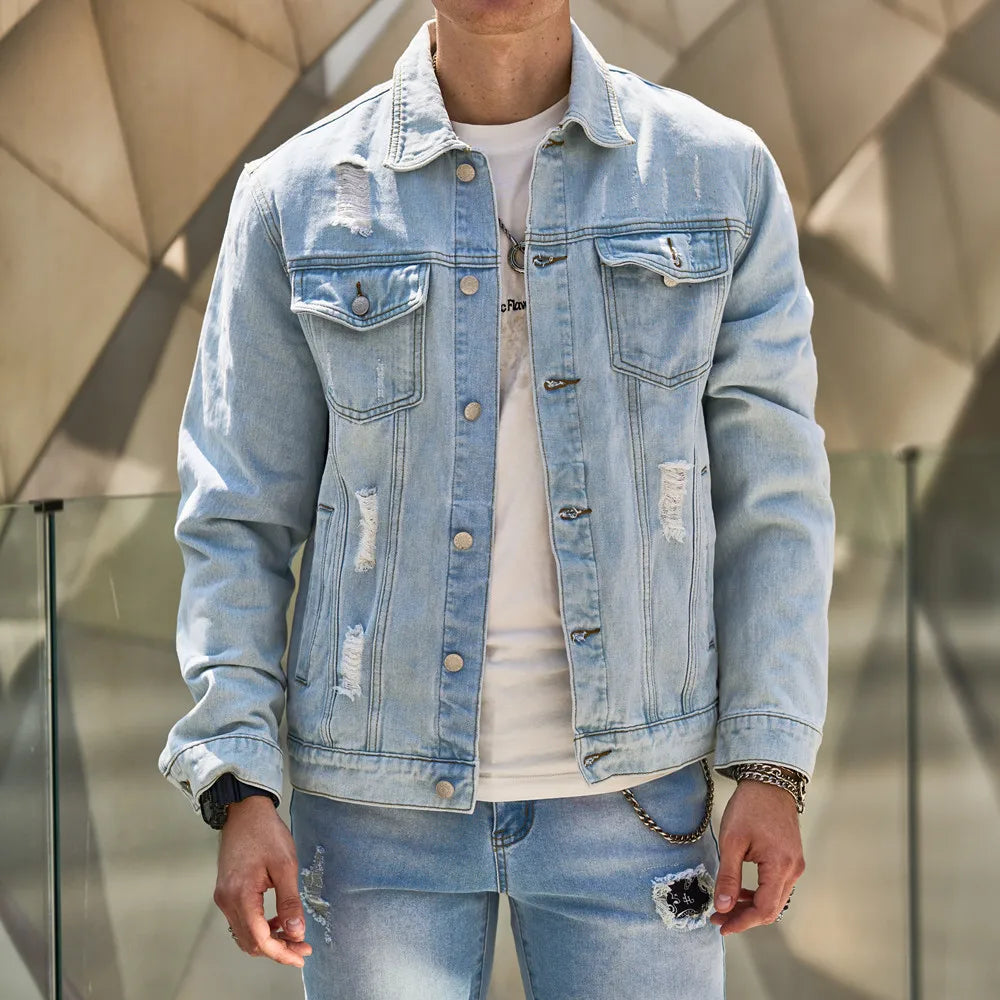 Jaqueta Jeans Masculina Graeven