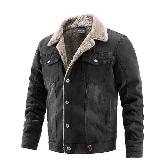 Jaqueta Jeans Masculina Forrada Savoy
