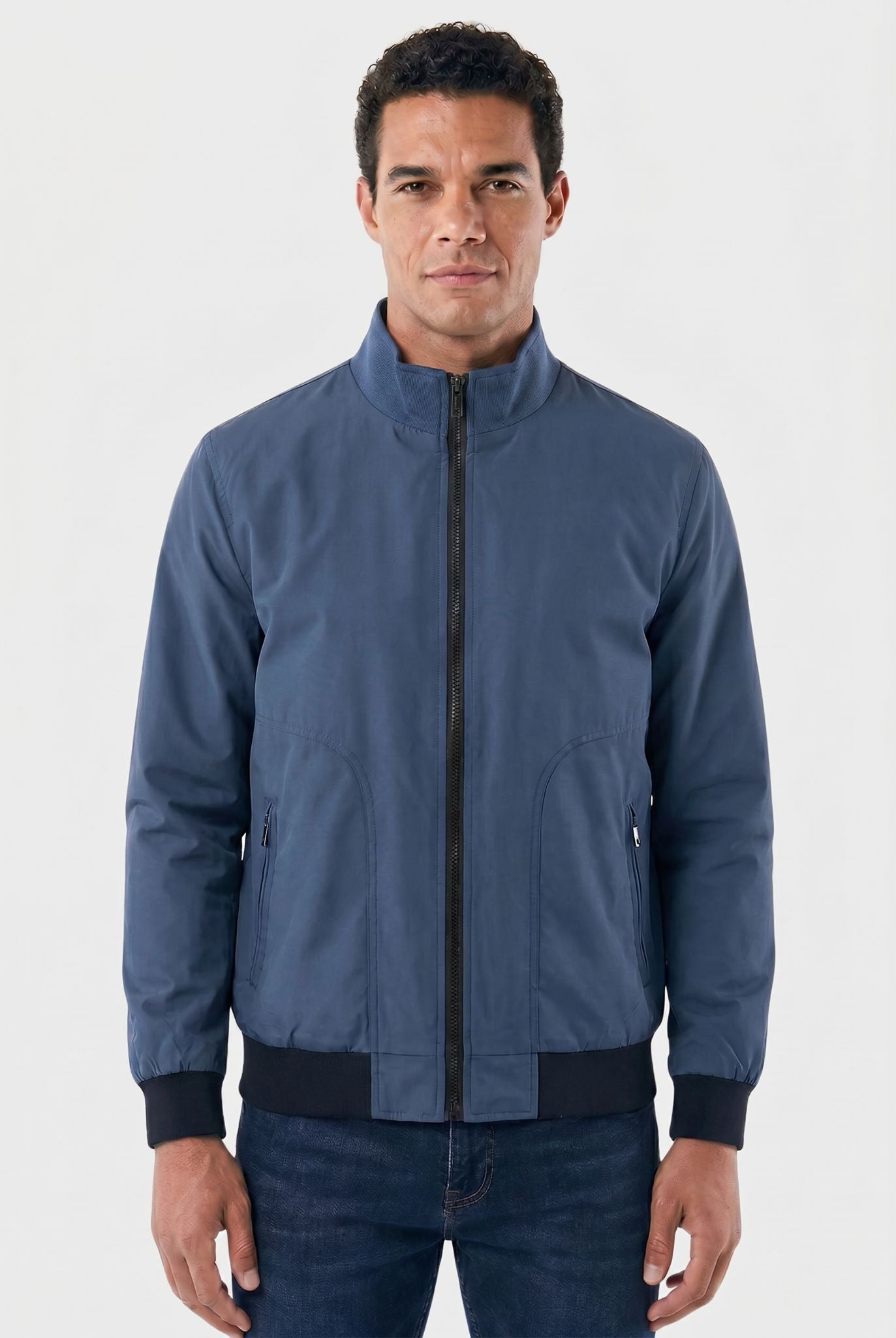 Jaqueta Masculina Bomber com Forro Xadrez Clássico