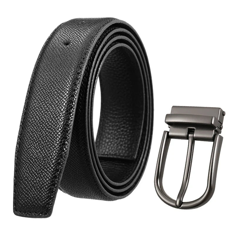 Cinto Social Masculino com Fivela Removível em Metal | Allegante Silver II