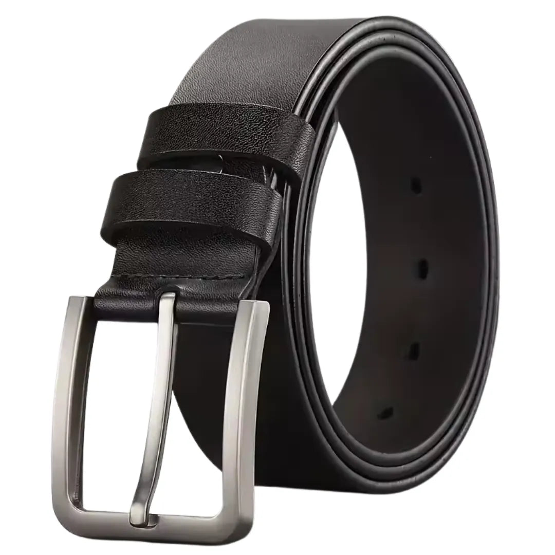 Cinto Masculino de Couro Legítimo Allegante Plus II (Até 170cm)