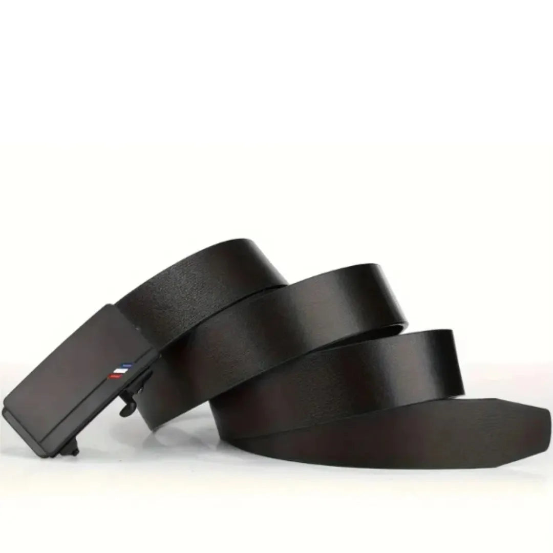 Cinto de Couro Masculino Fivela Automática | Casualle Belt II
