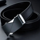 Cinto Masculino de Couro Fivela Automática | Sem Furos | Casualle Belt III