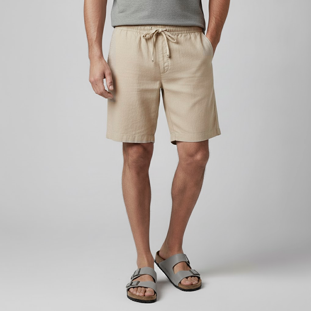 Bermuda Masculina Linho Capri