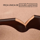 Cinto Masculino de Couro Legítimo Allegante Plus II - Tamanhos Plus Size