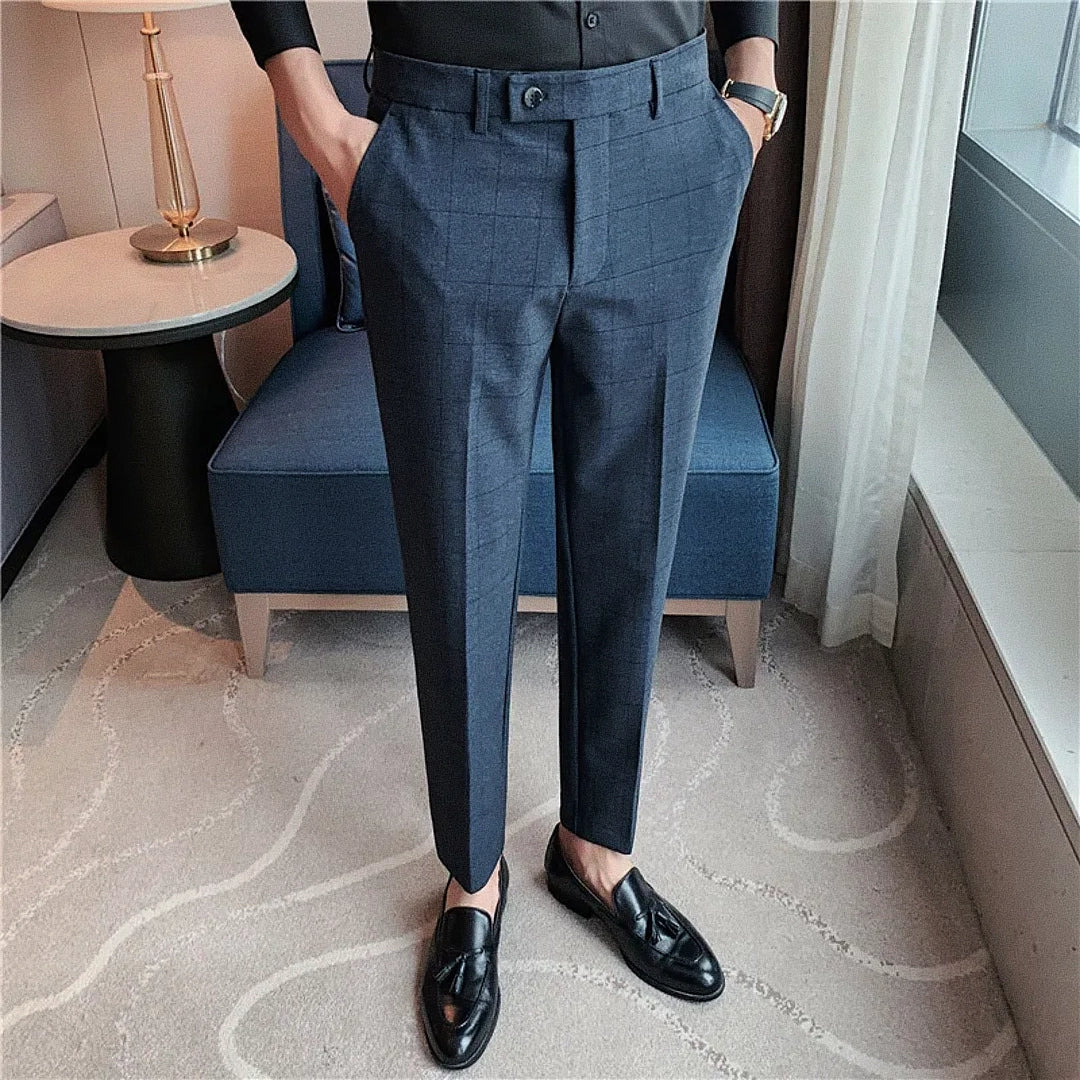 Calça Alfaiataria Masculina Gurkha Xadrez