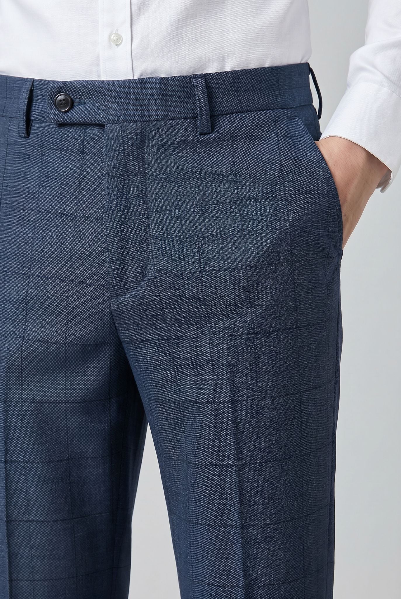 Calça Alfaiataria Masculina Gurkha Xadrez