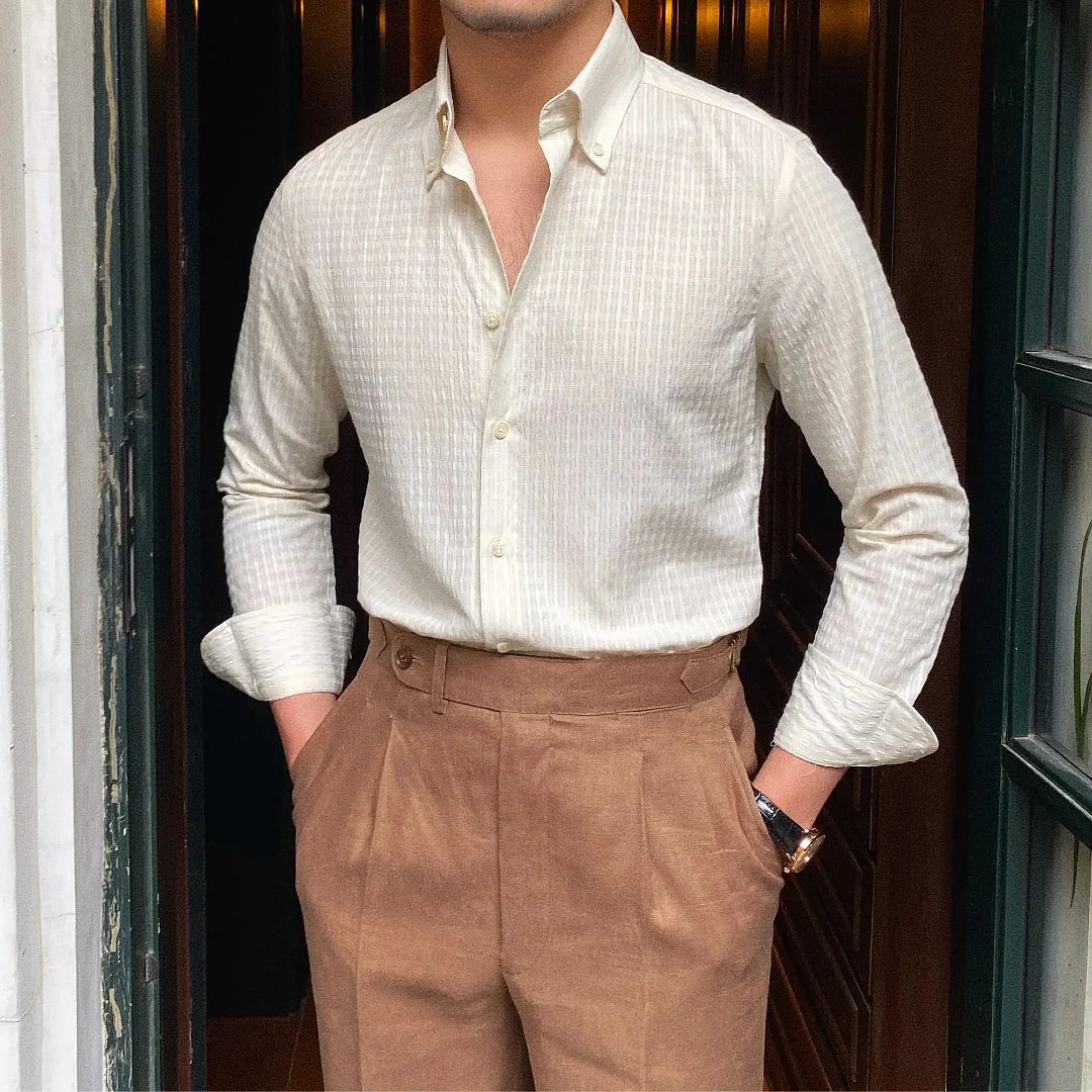 Camisa Social Masculina Nibosi