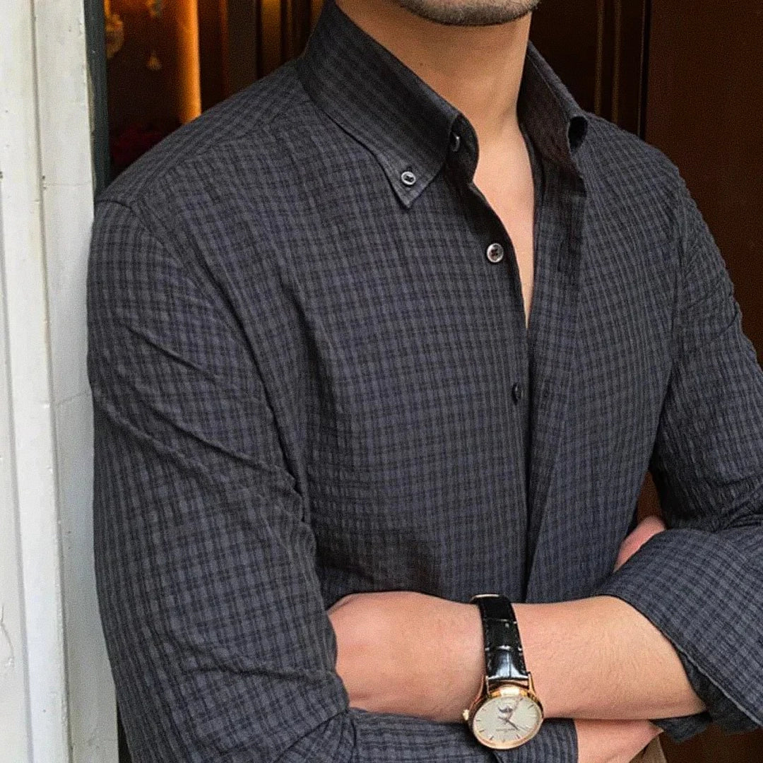 Camisa Social Masculina Nibosi