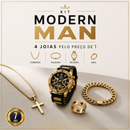 Relogio Modern® + 3 Brindes - (Kit Modern)
