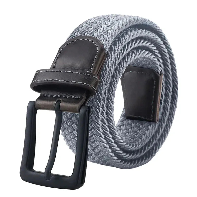 Cinto Masculino Elástico de Lona Sem Furos | Basicalle Men