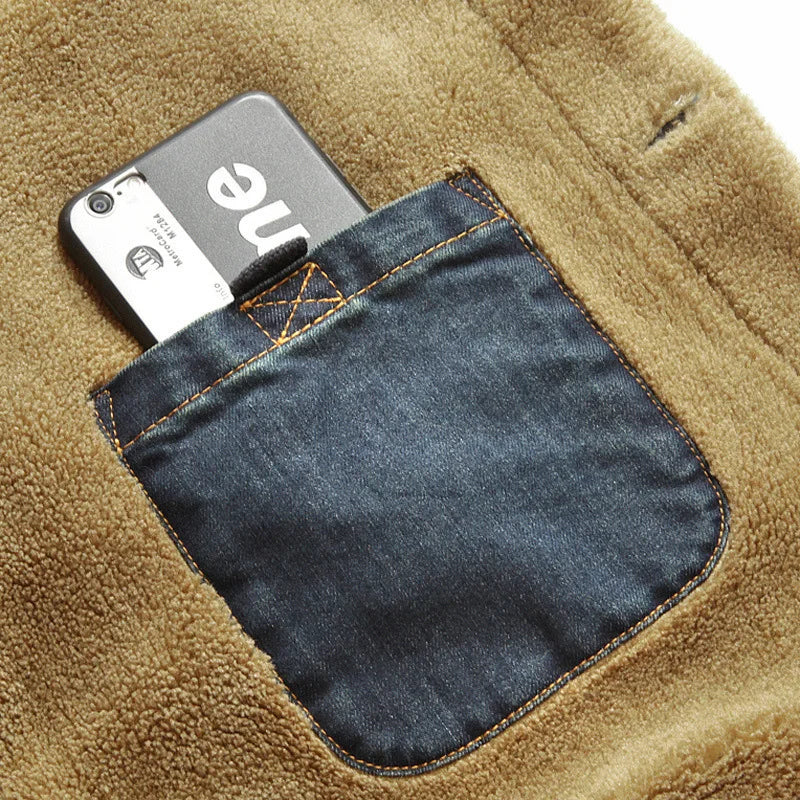 Jaqueta Jeans Masculina Acolchoada Dracen