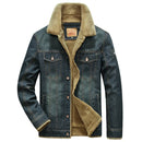 Jaqueta Jeans Masculina Acolchoada Dracen