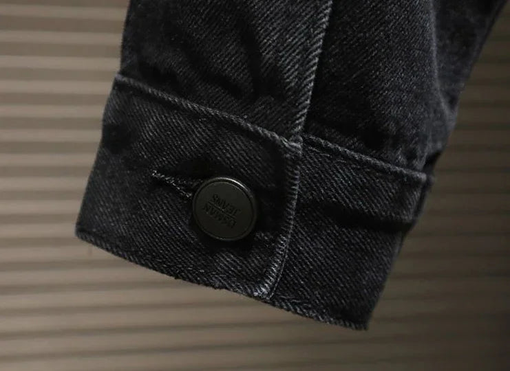 Jaqueta Jeans Masculina com Botões Molvec
