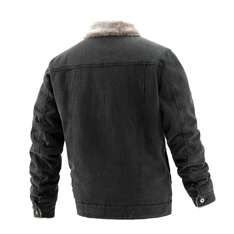 Jaqueta Jeans Masculina Forrada Savoy