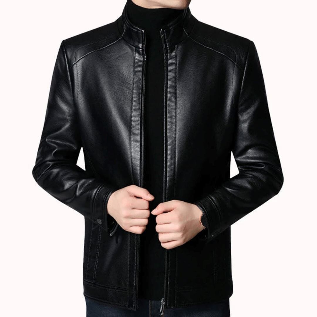 Jaqueta Masculina de Couro Keanu