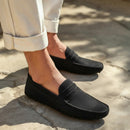 Mocassim Loafer Driver de Camurça Cortez