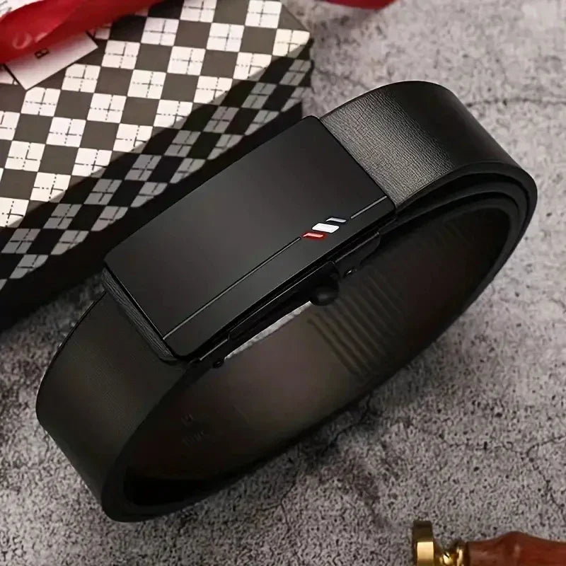 Cinto de Couro Masculino Fivela Automática | Casualle Belt II