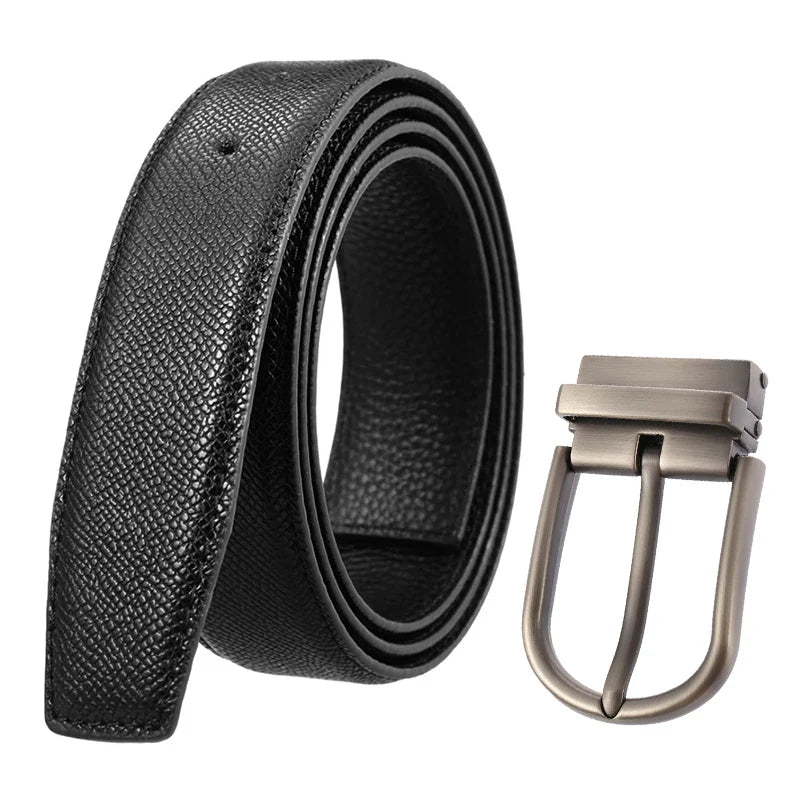 Cinto Social Masculino com Fivela Removível em Metal | Allegante Silver II