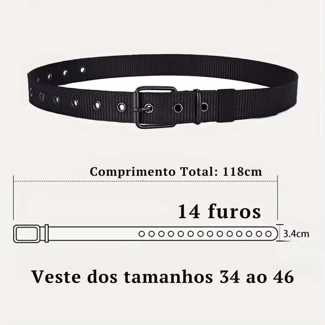 Cinto Masculino de Nylon Allegante Style