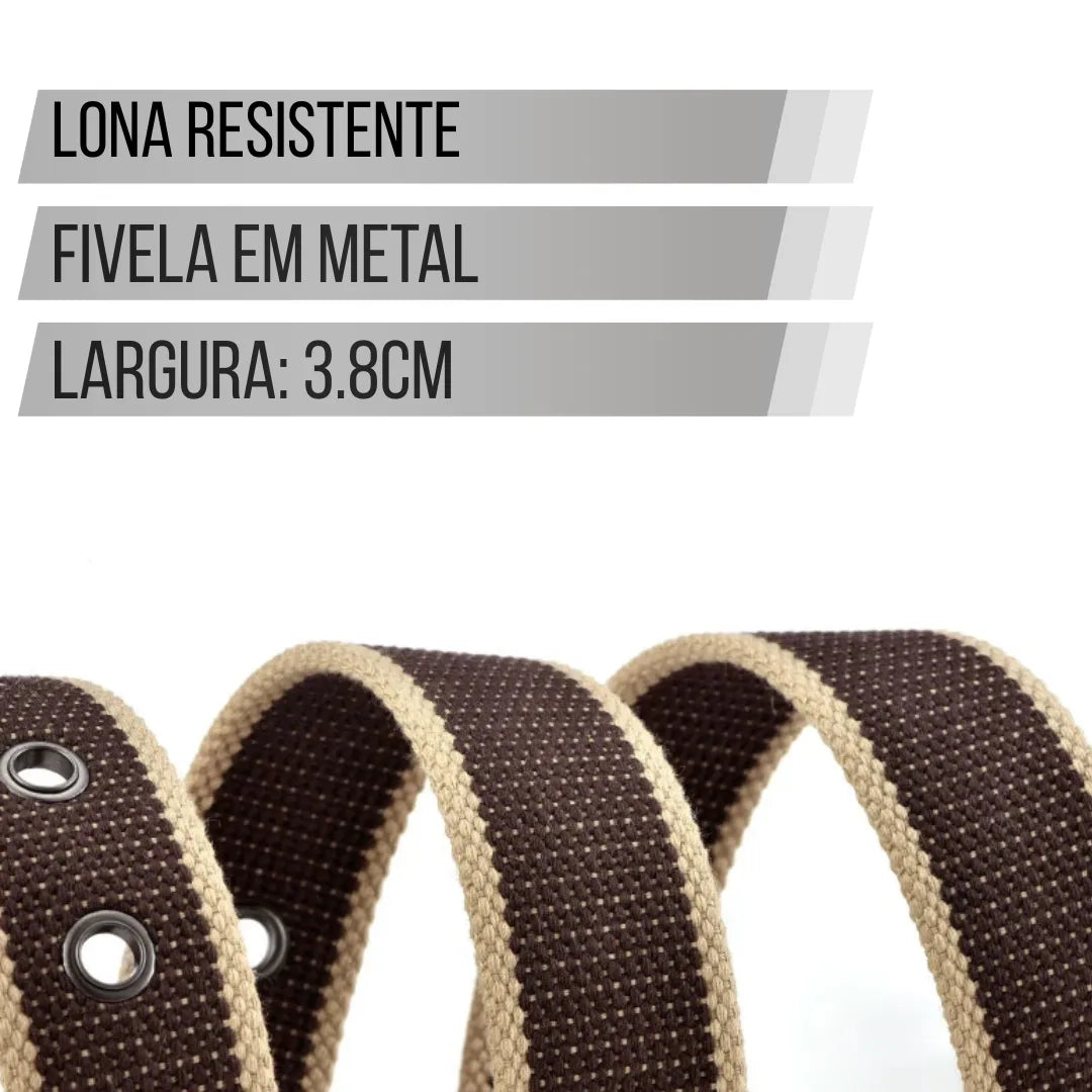 Cinto Masculino de Lona | Casualle Belt