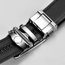 Cinto Masculino de Couro Fivela Automática | Sem Furos | Casualle Belt III